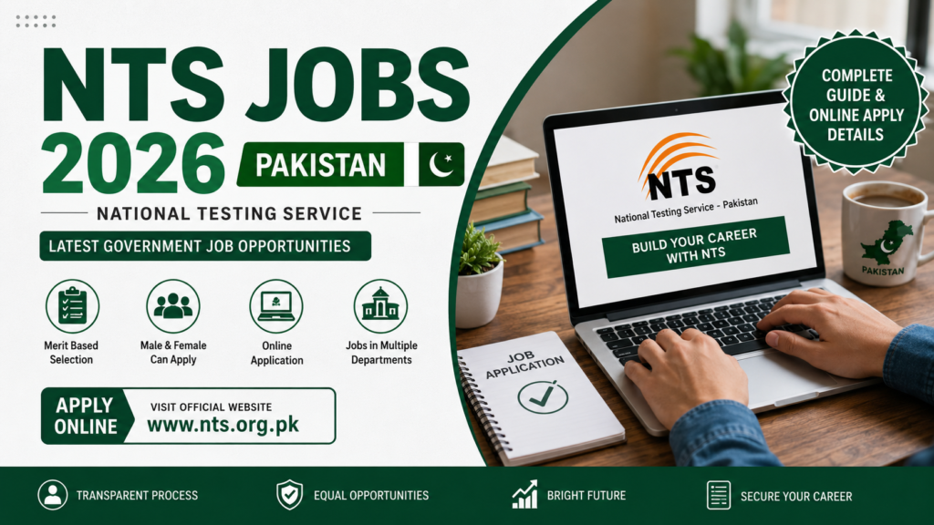 NTS Jobs 2026 Pakistan – Latest NTS Vacancies, Online Apply & Eligibility Guide