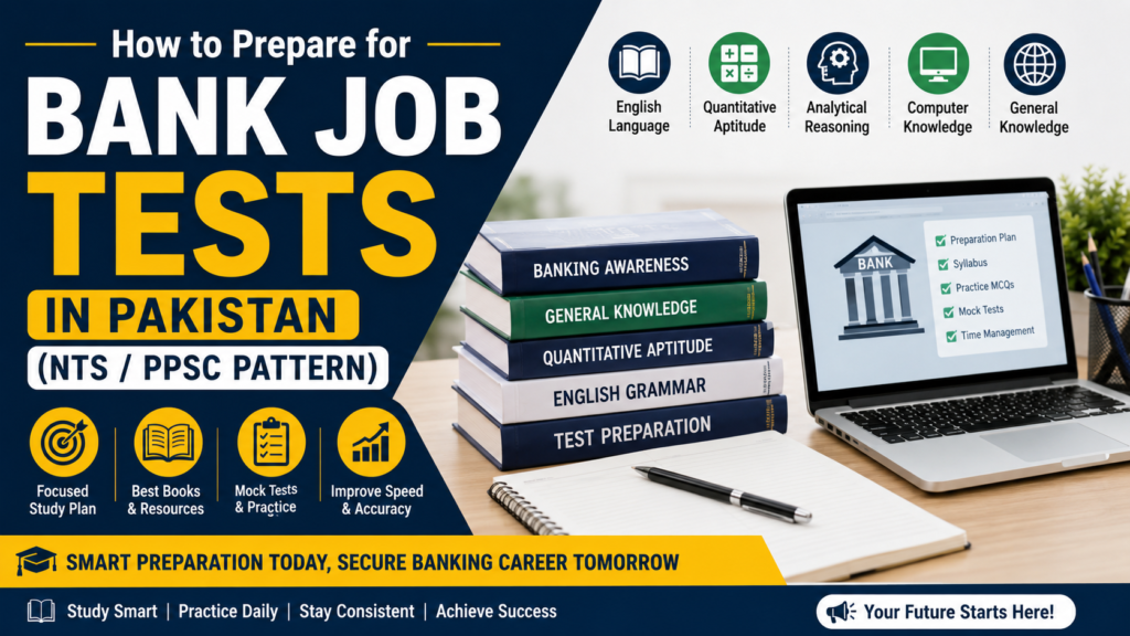 How to Prepare for Bank Job Tests in Pakistan (NTS/PPSC Pattern) — bank job test preparation Pakistan