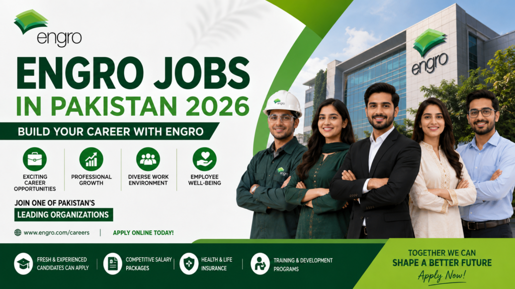 Engro Jobs in Pakistan 2026